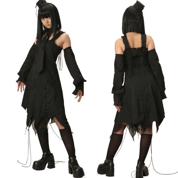 Gothic Lolita Vampire Dress (6 Piece)